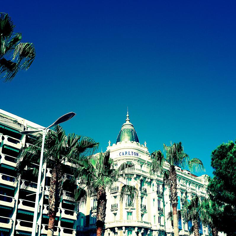 The Carlton Hotel in Cannes by London photographer Julian Hanford